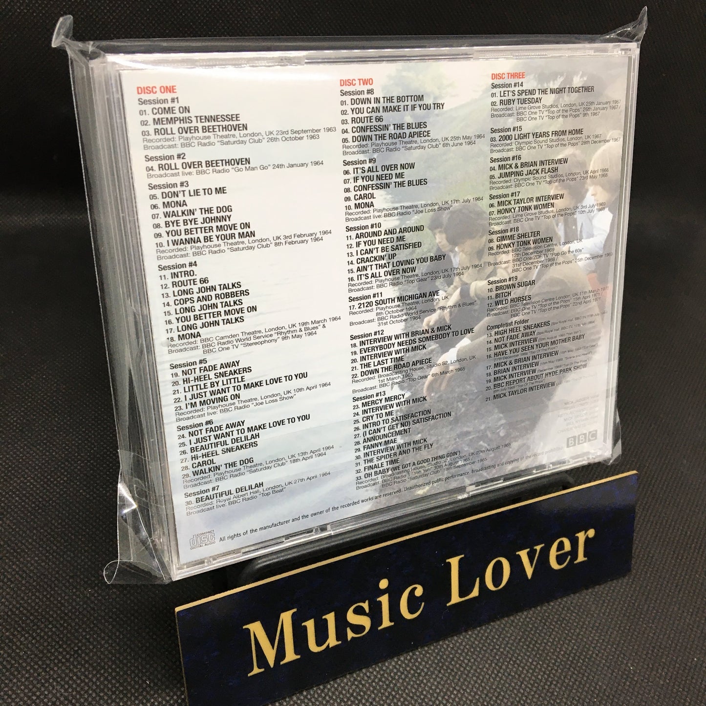 THE ROLLING STONES / BBC SESSIONS 1963-1971 UPGRADE (3CD)