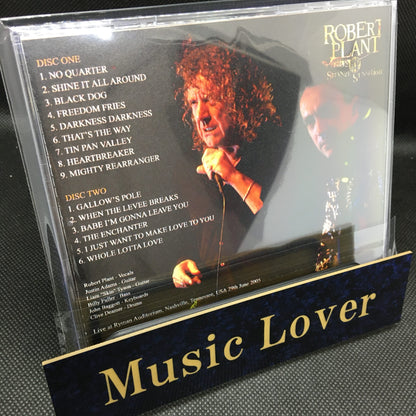 ROBERT PLANT & THE STRANGE SENSATION / NASHVILLE 2005 STEREO SOUNDBOARD (2CDR)