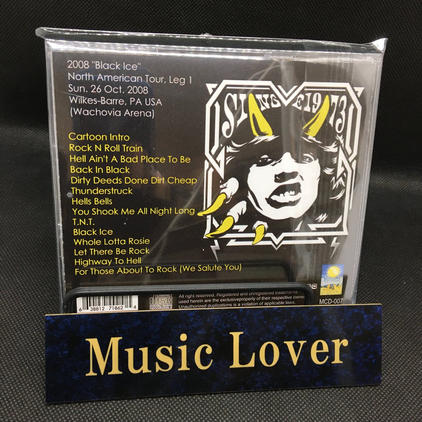 AC/DC / Wilkes Barre 2008 (1CD)