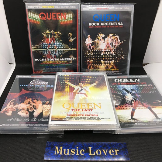 QUEEN / COLLECTOR'S EDITION 5 Set (9CD+8DVD)