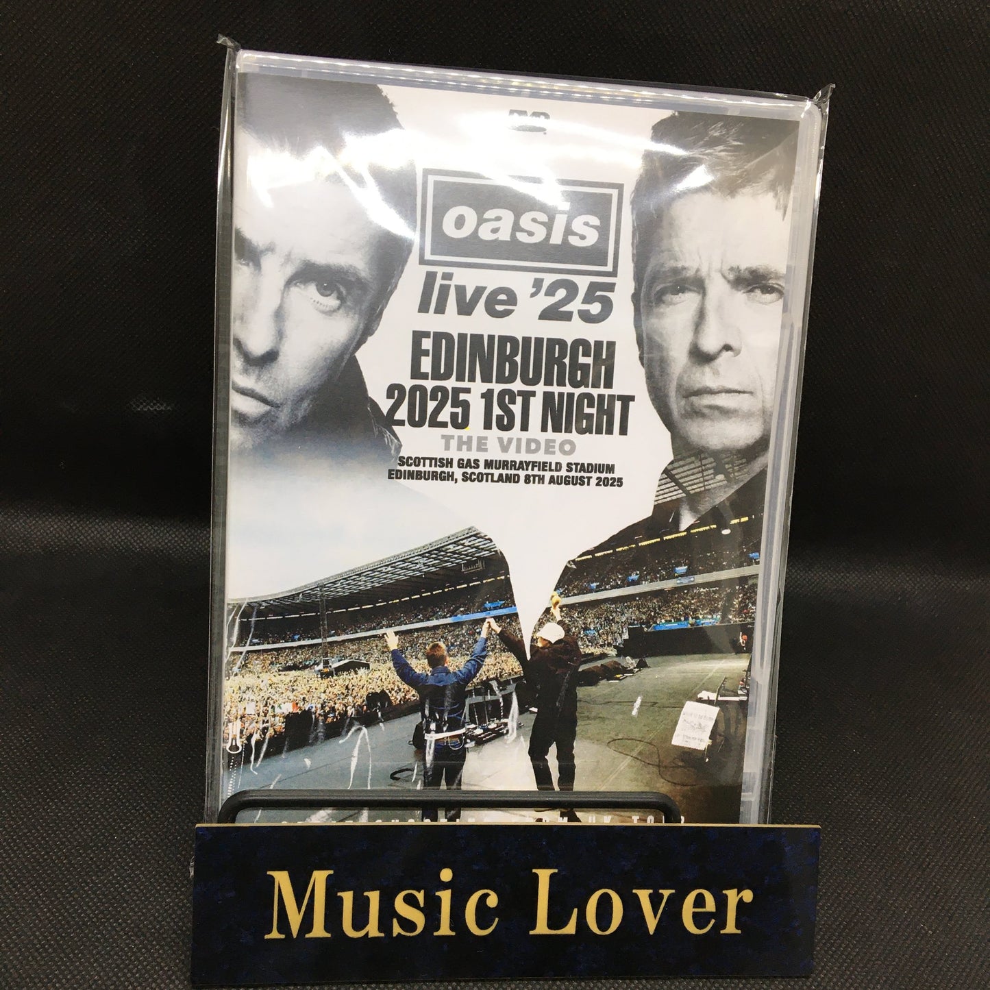 OASIS / EDINBURGH 2025 1ST NIGHT THE VIDEO GREAT SHOOTING FROM UL TOUR (1DVDR)