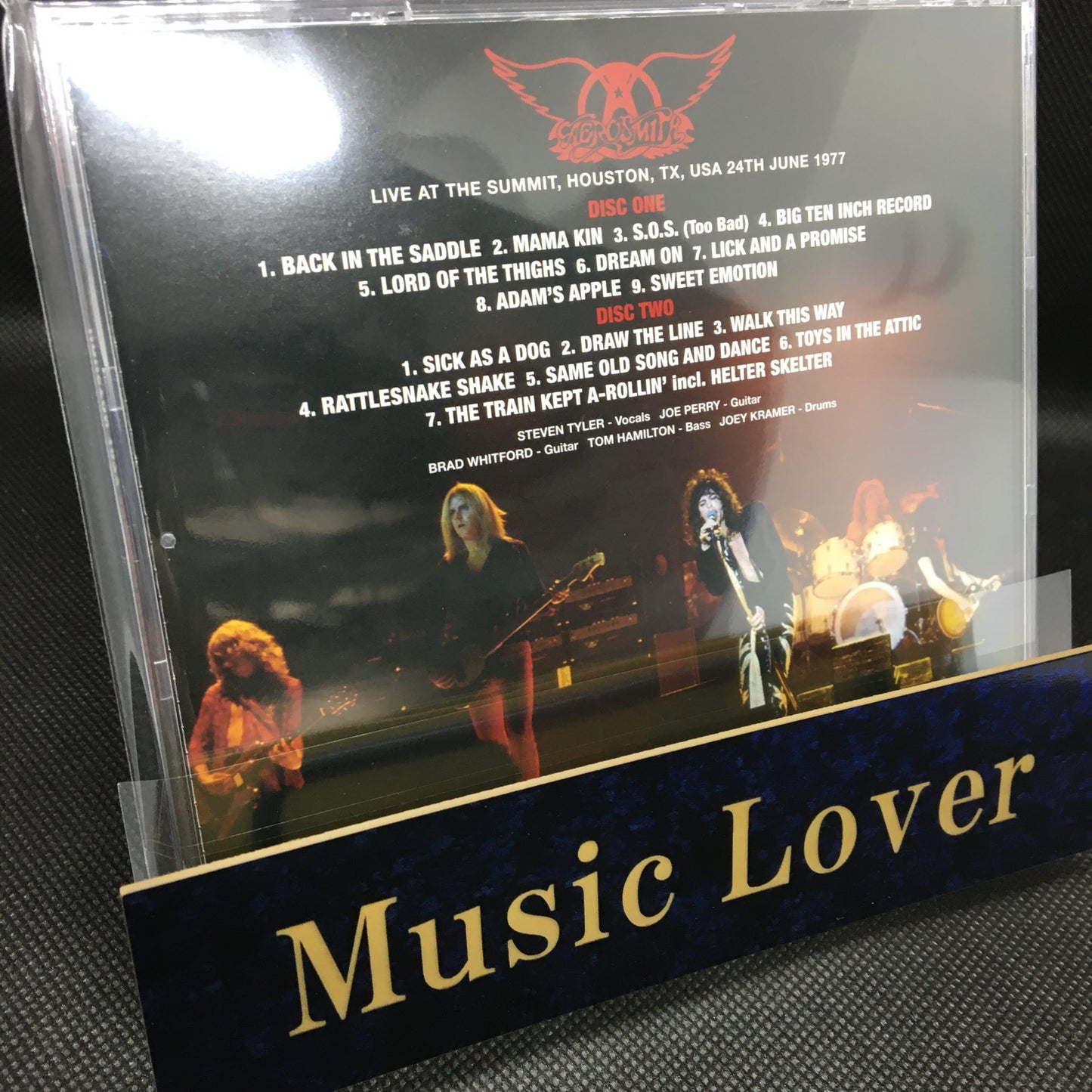 AEROSMITH / HOUSTON 1977 SOUNDBOARD MASTER (2CD)