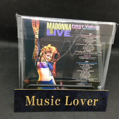 MADONNA / FIRST VIRGIN : THE VIRGIN TOUR LIVE (2CD)