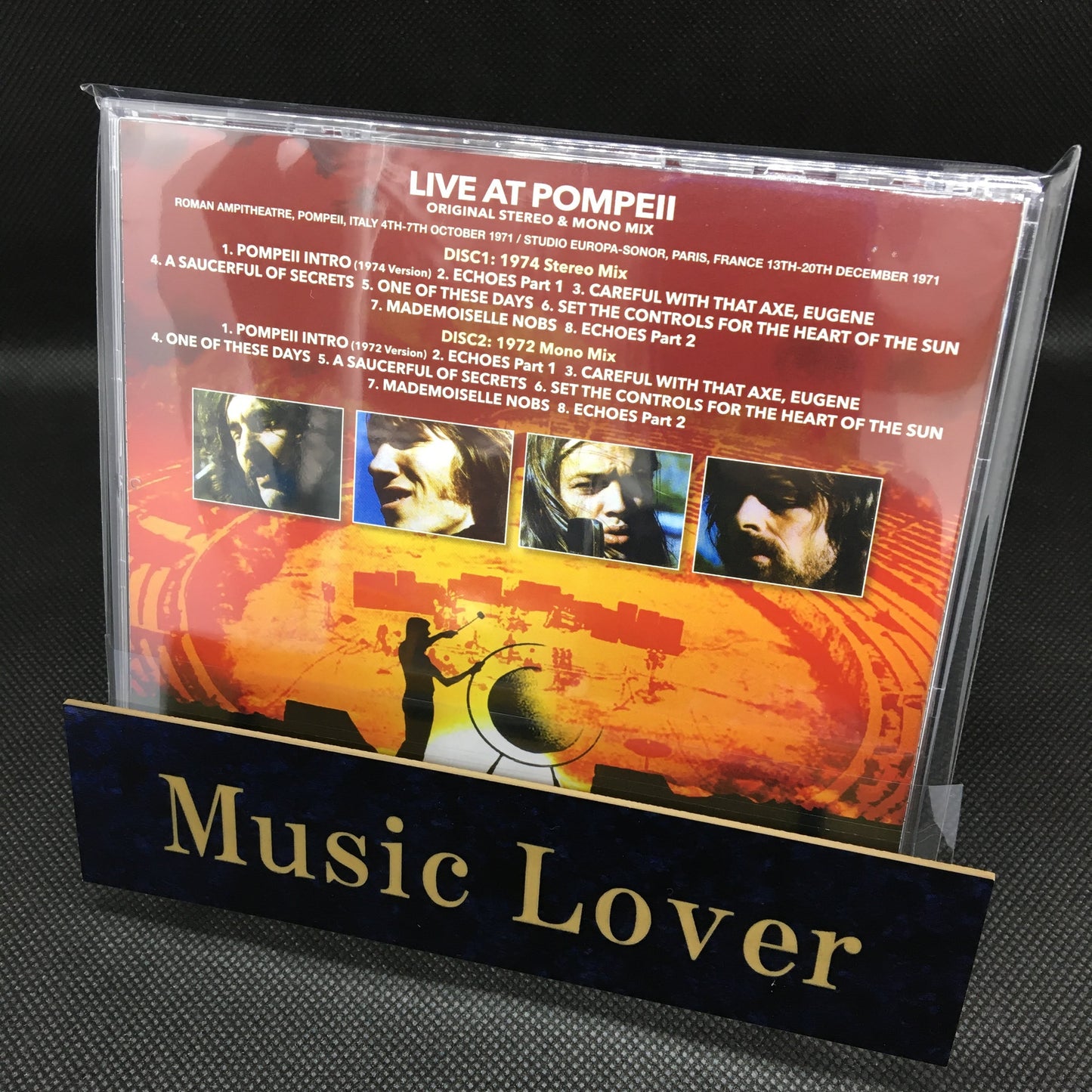 PINK FLOYD / LIVE AT POMPEII ORIGINAL STEREO & MONO MIX (2CD)