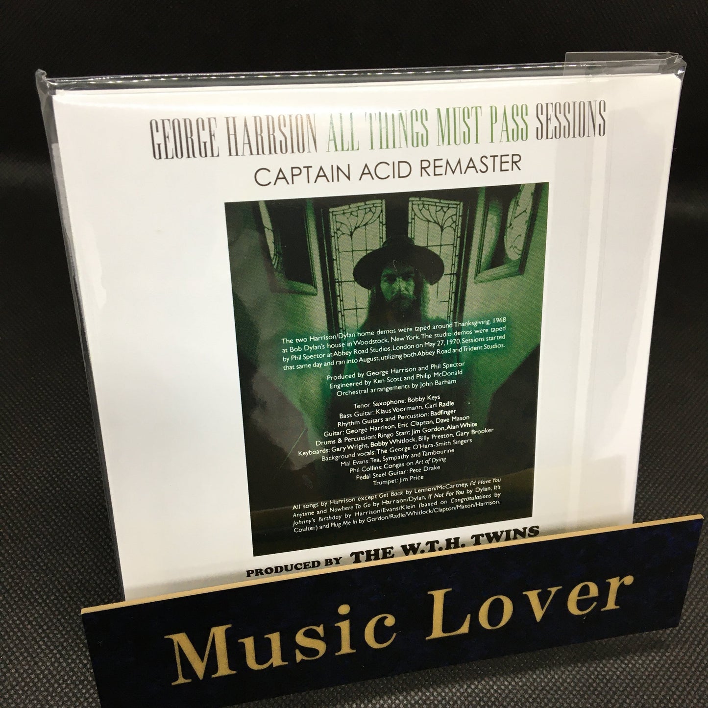 GEORGE HARRISON / ALL THINGS MUST PASS SESSIONS captain acid remaster (5CD)