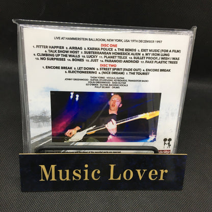 RADIOHEAD / LIVE FOR MTV 10 SPOT FROM NEW YORK 1997 (2CDR)