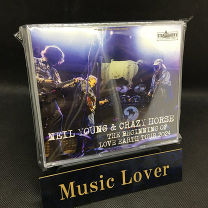 NEIL YOUNG & CRAZY HORSE / THE BEGINNING OF LOVE EARTH TOUR 2024 (2CDR+1BDR)