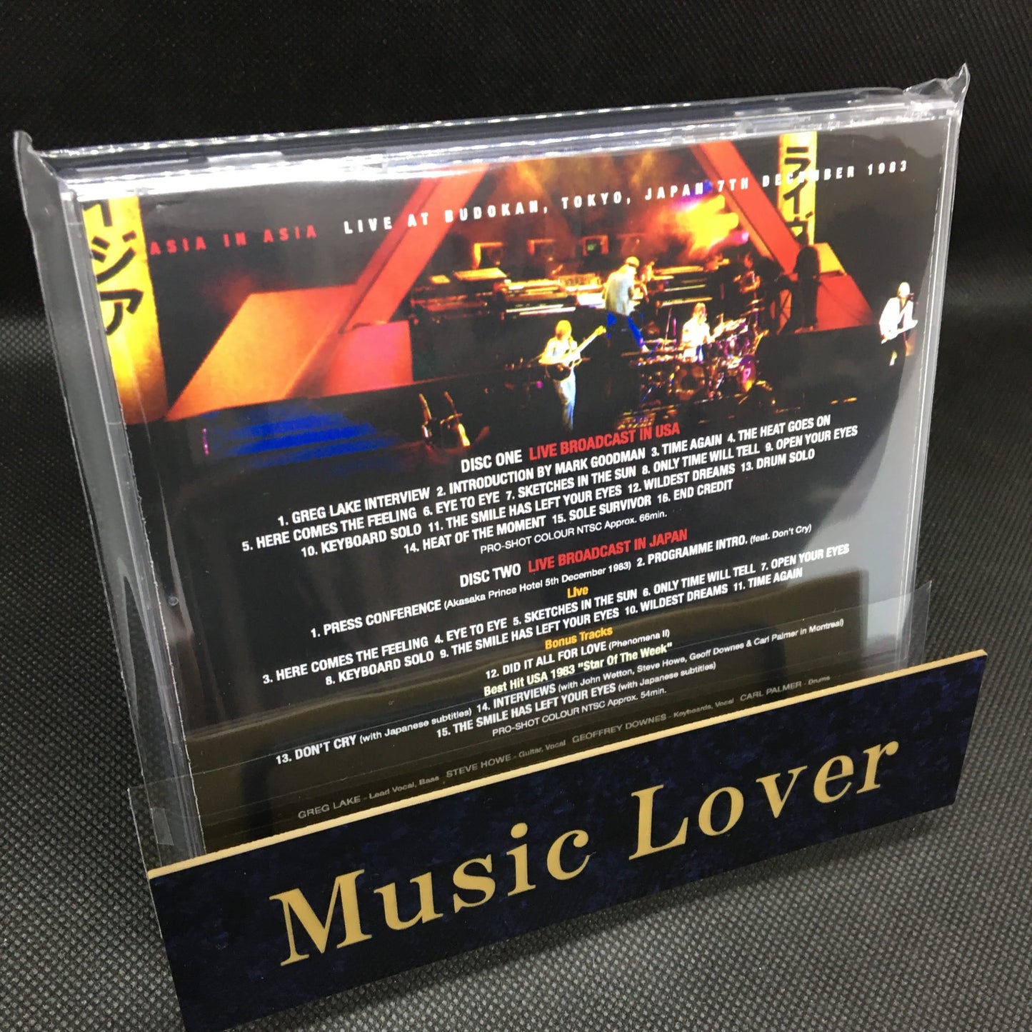 ASIA / ASIA IN ASIA LIVE BROADCAST PRO SHOT (2DVDR)