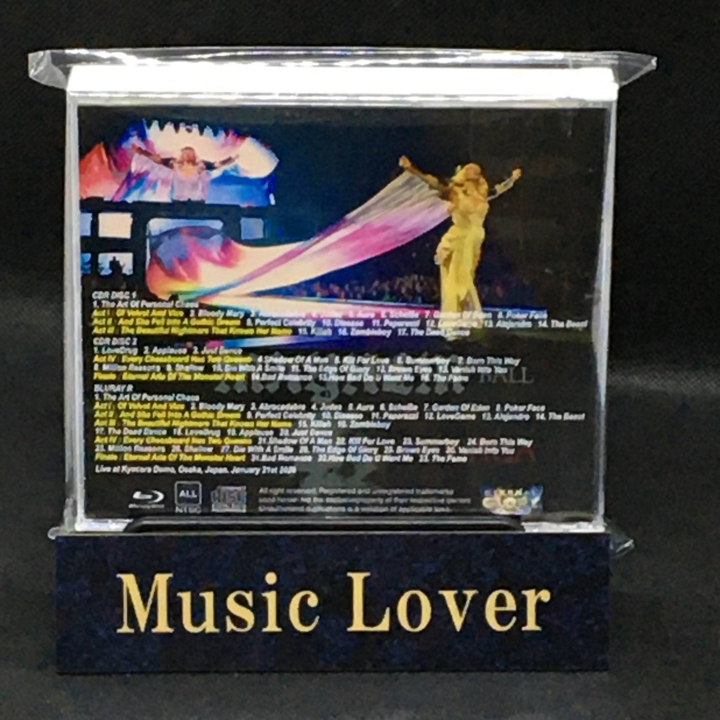 LADY GAGA / THE MAYHEM BALL OSAKA 2026 DAY 1 (2CDR+1BDR)