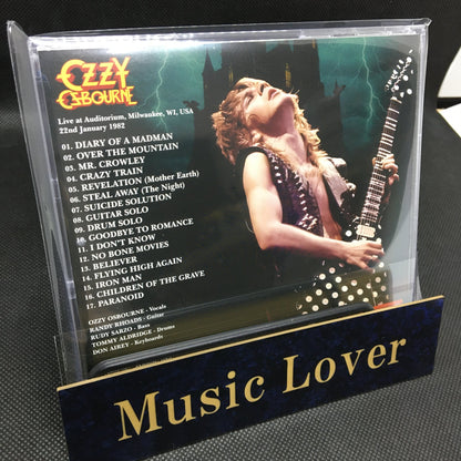 OZZY OSBOURNE / DEFINITIVE MILWAUKEE 1982 (1CD)