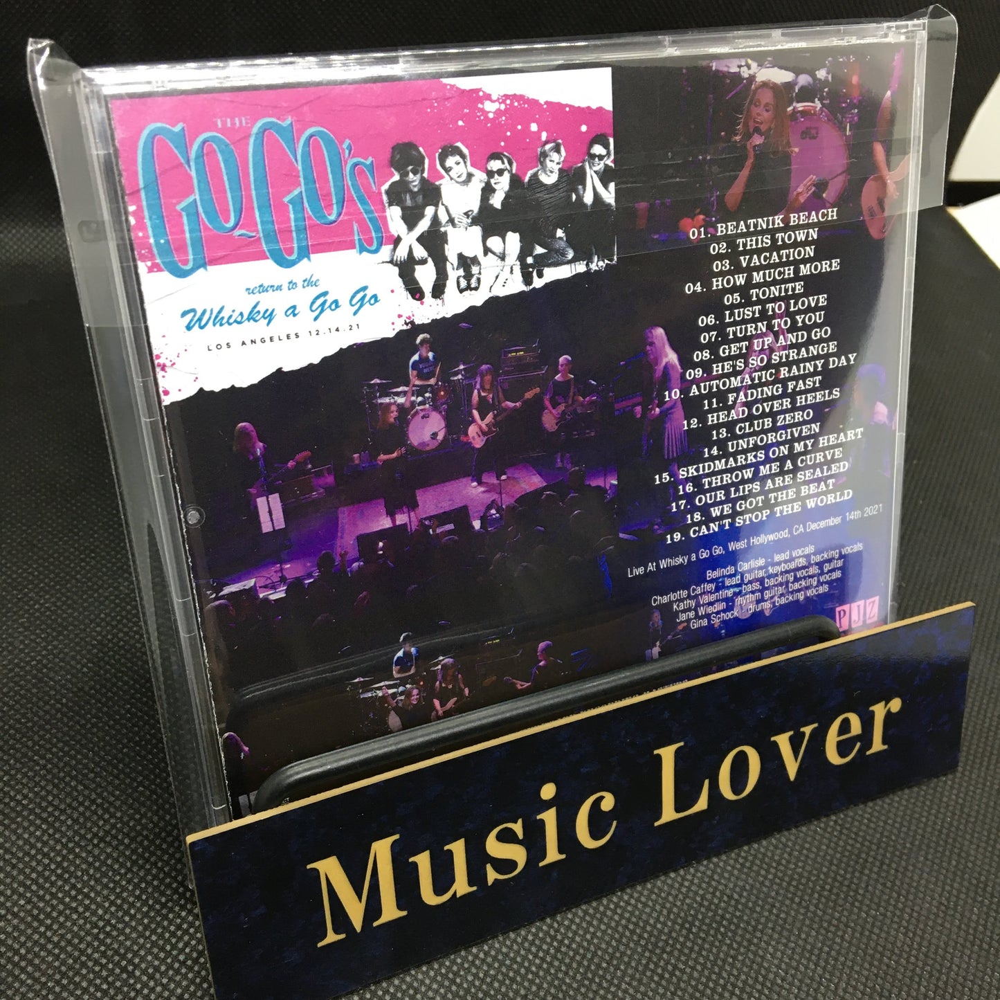 THE GO GO'S / RETURN TO THE WHISKY A GO GO 2021 Soundboard (1CDR)