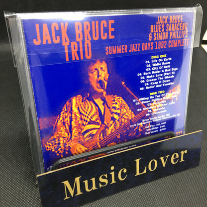 JACK BRUCE TRIO / SUMMER JAZZ DAYS 1992 COMPLETE Soundboard (2CDR)
