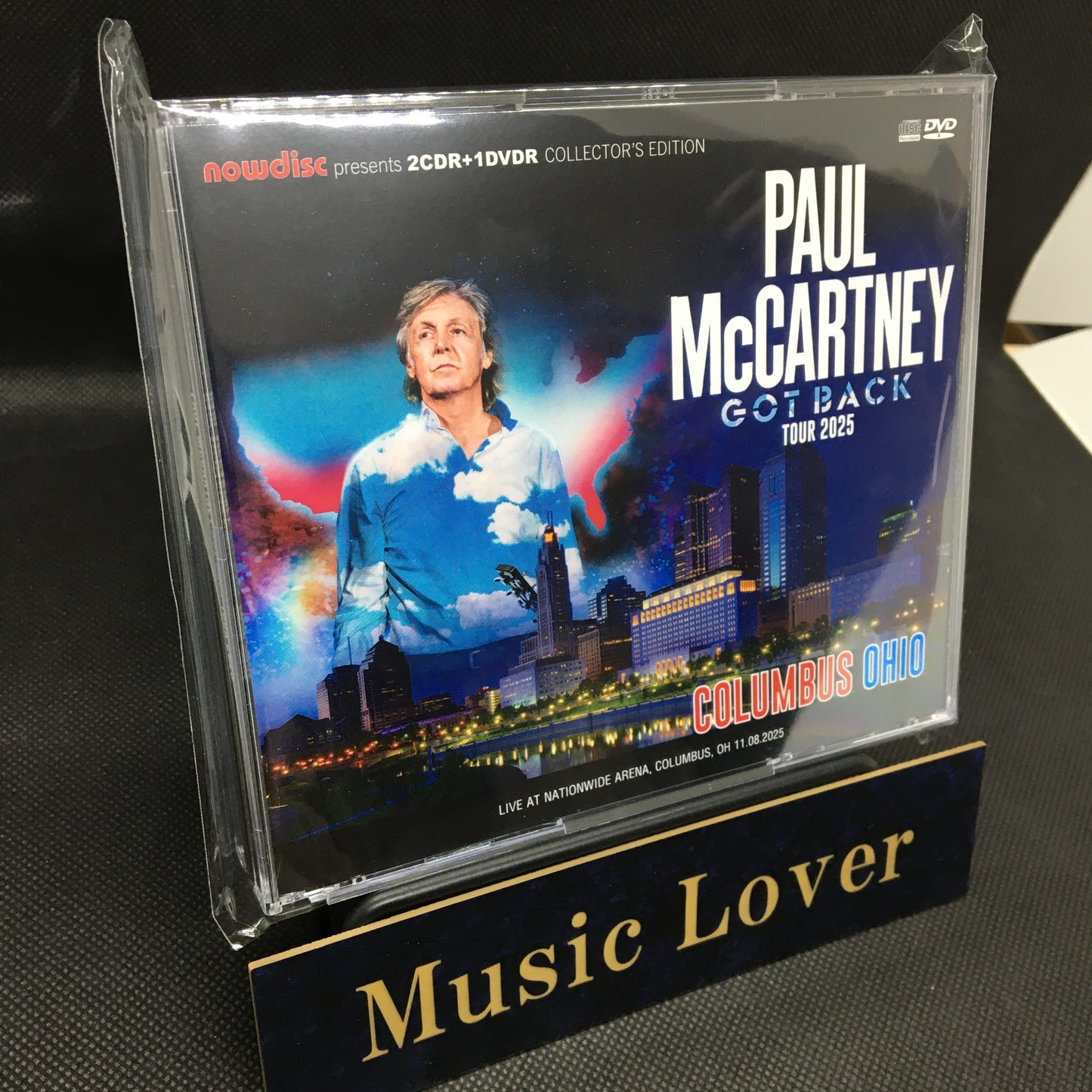 PAUL McCARTNEY / GOT BACK TOUR 2025 NATIONWIDE ARENA, COLUMBUS, OHIO (2CDR+1DVDR)