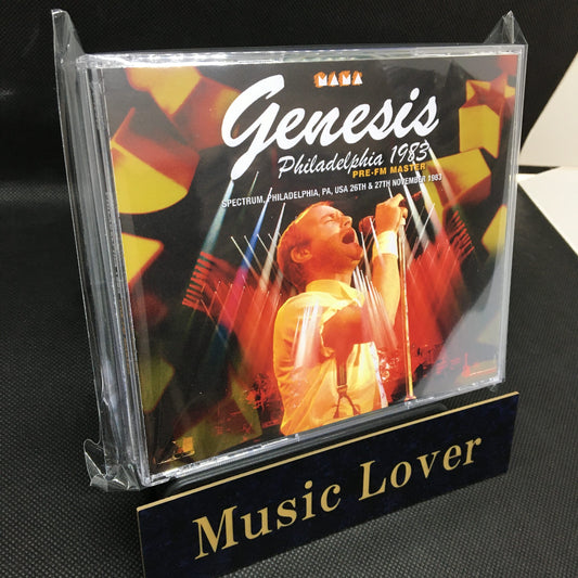 GENESIS / PHILADELPHIA 1983 PRE-FM MASTER STEREO SOUNDBOARD (4CDR)