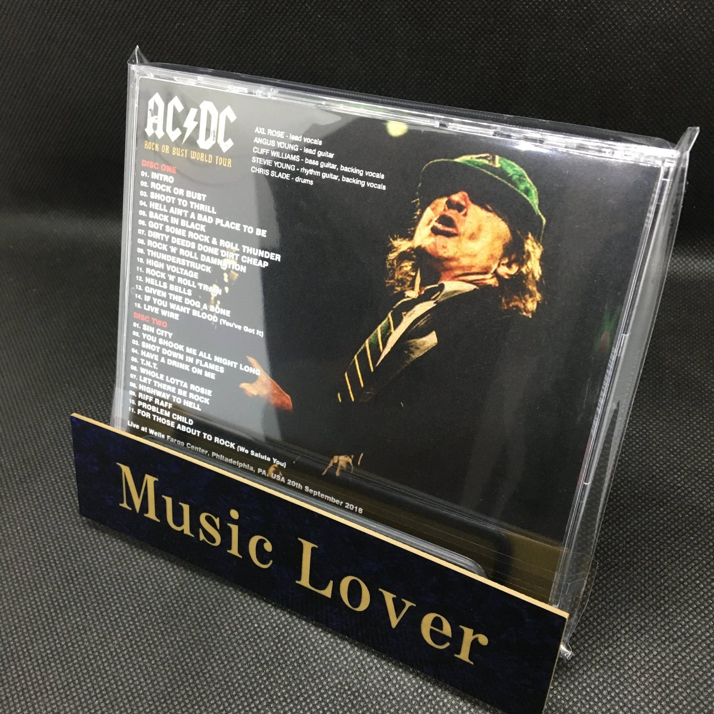 AC/DC / PHILADELPHIA 2016 TOUR FINAL (2CDR)
