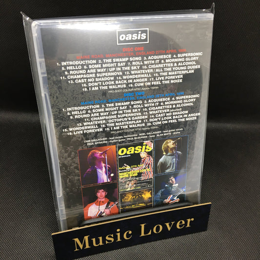 OASIS / DEFINITIVE MAINE ROAD 1996 2 DAYS THE VIDEO FINEST & RESTORED PRO SHOT (2DVD)