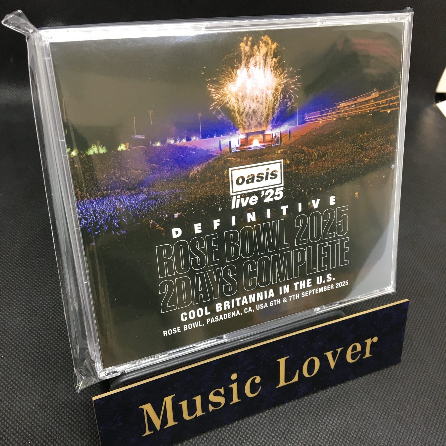 OASIS / DEFINITIVE ROSE BOWL 2025 2 DAYS COMPLETE COOL BRITANNIA IN THE U.S. (4CD)