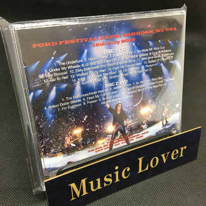 ALICE COOPER / ROCK USA 2015 (1CDR+1DVDR)