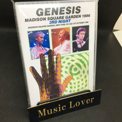 GENESIS / MADISON SQUARE GARDEN 1986 3RD NIGHT (1DVDR)
