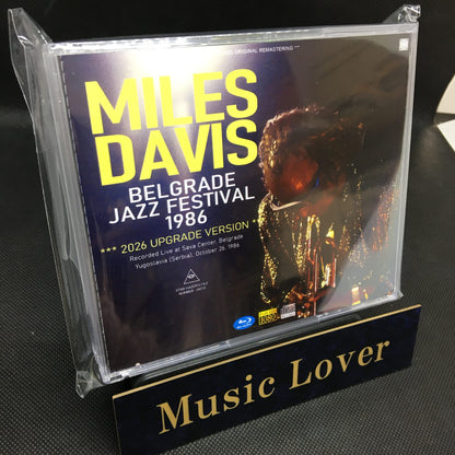 MILES DAVIS / BELGRADE JAZZ FESTIVAL 1986 2026 UPGRADE VERSION (2CDR+1BDR)