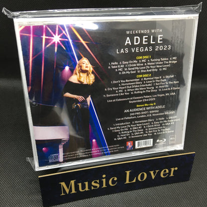 ADELE / LAS VEGAS 2023 Stereo IEM Bonus PRO SHOT  (2CDR+1BDR)