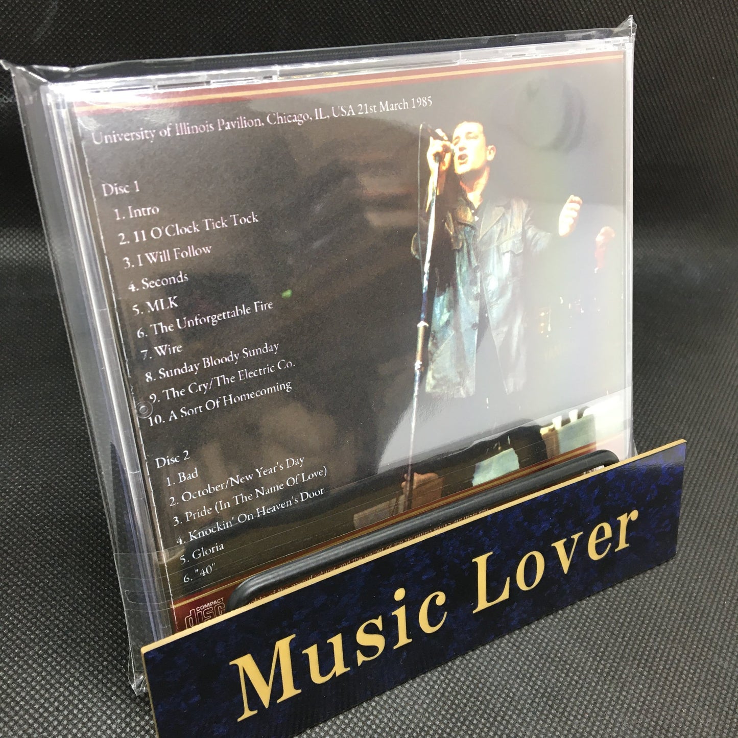 U2 / CHICAGO 1985 1ST NIGHT (2CDR)