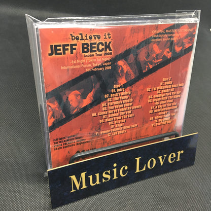 Jeff Beck / Believe It 2009 Tokyo 1st Night XAVEL-SMS-001 (2CD)