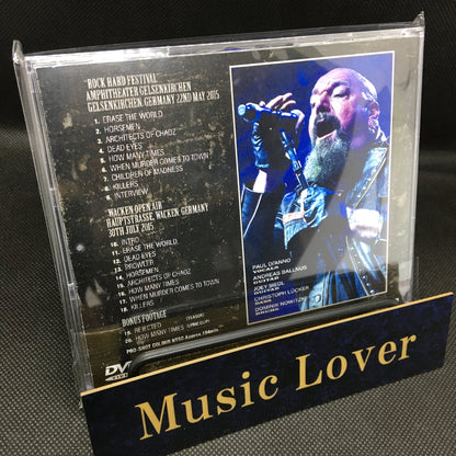 ARCHITECTS OF CHAOZ / PAUL DI'ANNO DAYS PRO SHOT (1DVDR)