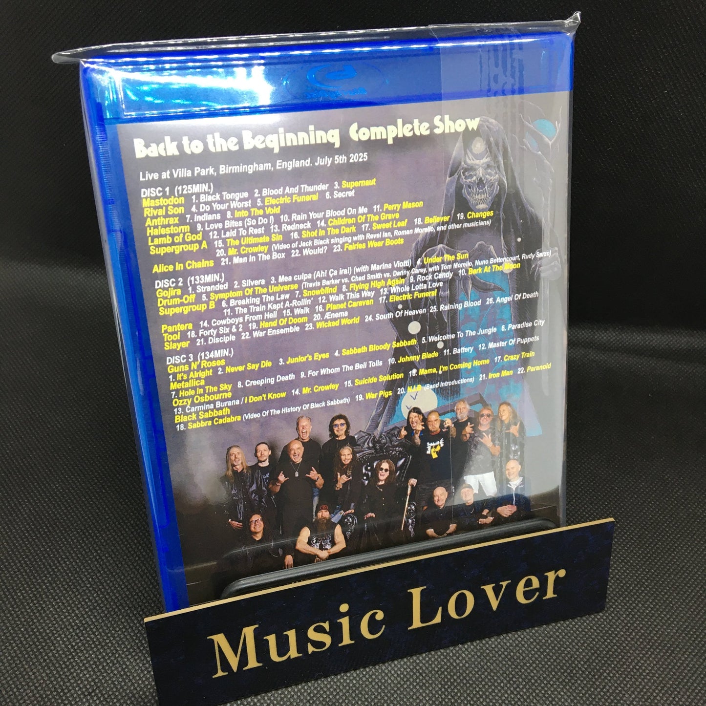 V.A. Black Sabbath and friends / Back to the Beginning Complete Show HD PRO SHOT (3BDR)