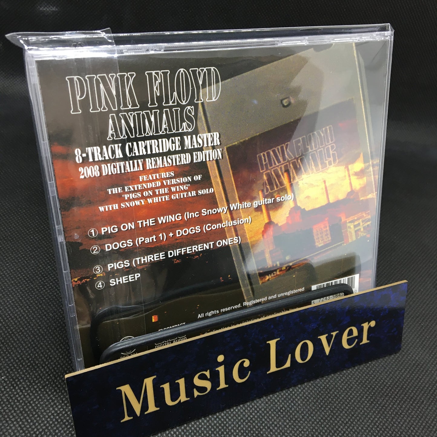 PINK FLOYD / ANIMALS 8-TRACK CARTRIDGE MASTER (1CD)