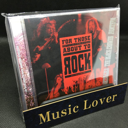 AC/DC, METALLICA, THE BLACK CROWES, PANTERA / FOR THOSE ABOUT TO ROCK MONSTERS IN MOSCOW 1991 (1DVDR) PRO shot