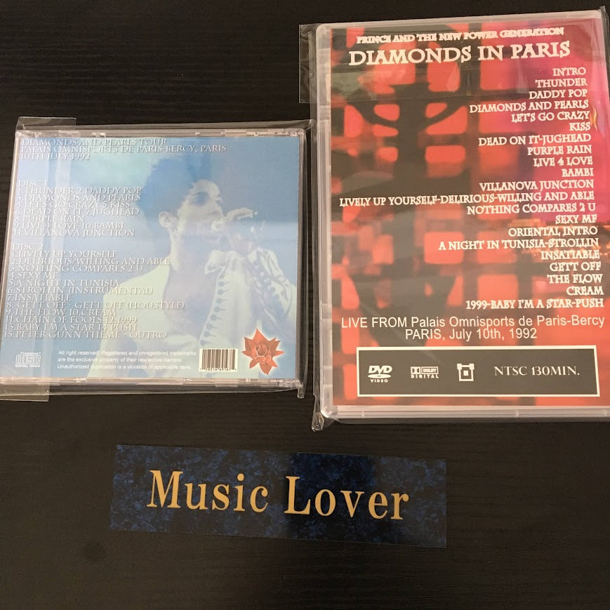 PRINCE / Rhythm Of Ur Heart + Diamonds In Paris (2CDR+1DVDR)