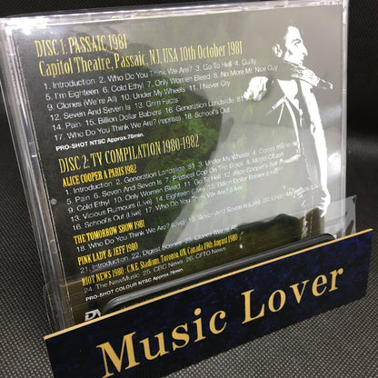 ALICE COOPER / VISION FORCES '80-82 PRO SHOT (2DVDR)