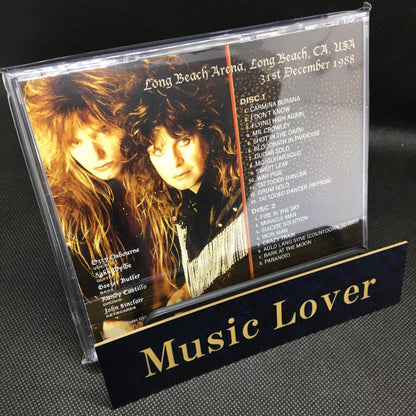 OZZY OSBOURNE / NEW YEAR'S EVE LONG BEACH 1988 (2CDR)