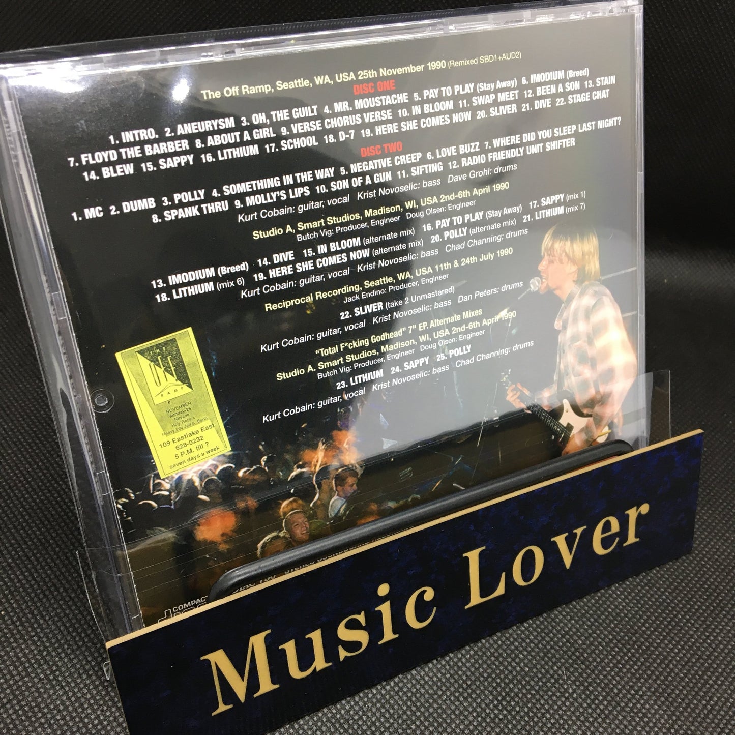 NIRVANA / THE OFF RAMP CAFE, SEATTLE 1990 (2CD)