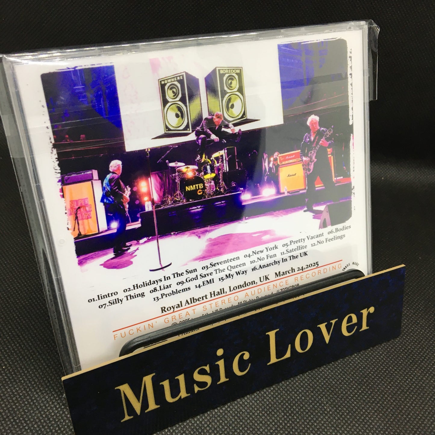 SEX PISTOLS w/FRANK CARTER / ROYAL ALBERT HALL 2025 (1CDR)