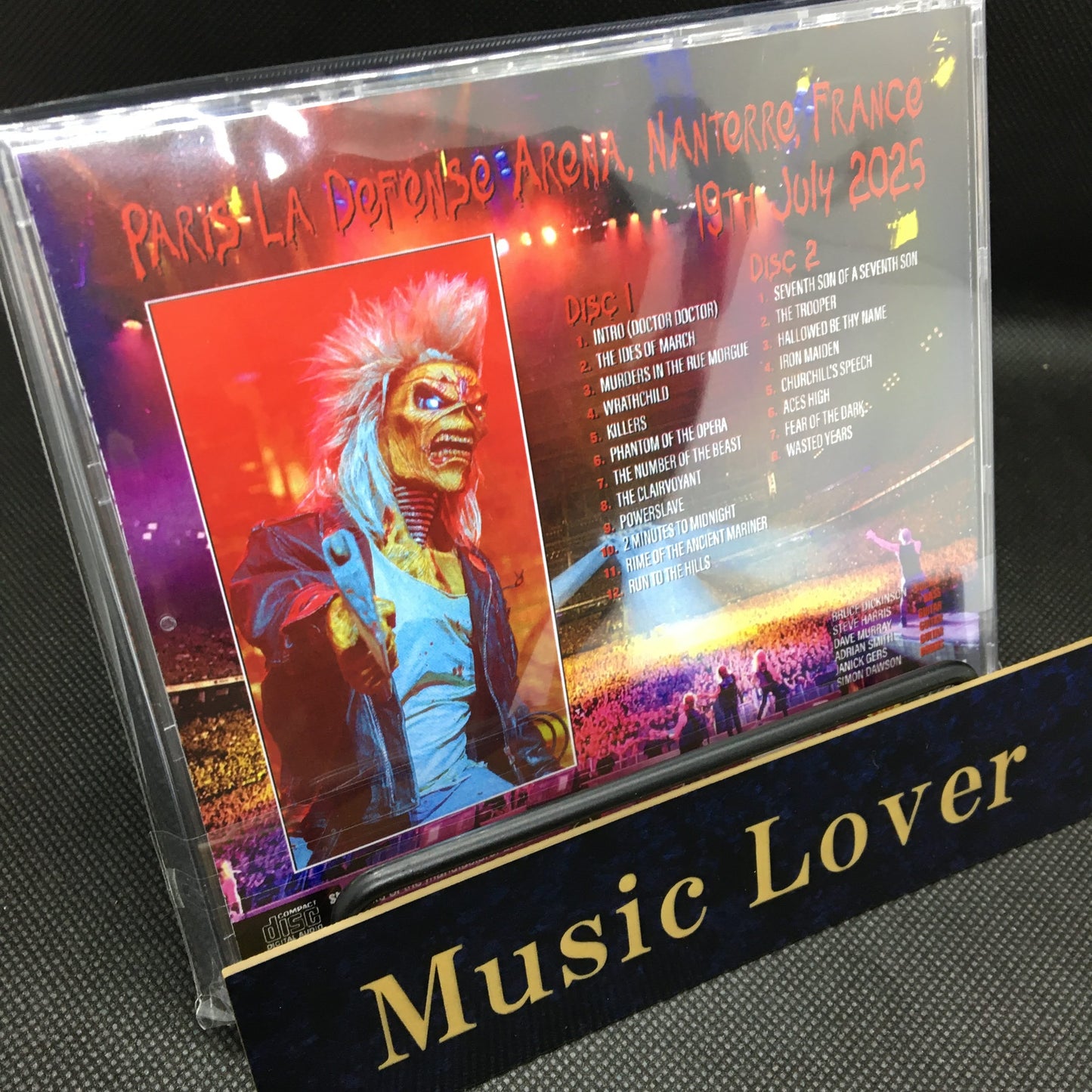 IRON MAIDEN / PARIS 2025 1ST NIGHT (2CDR)