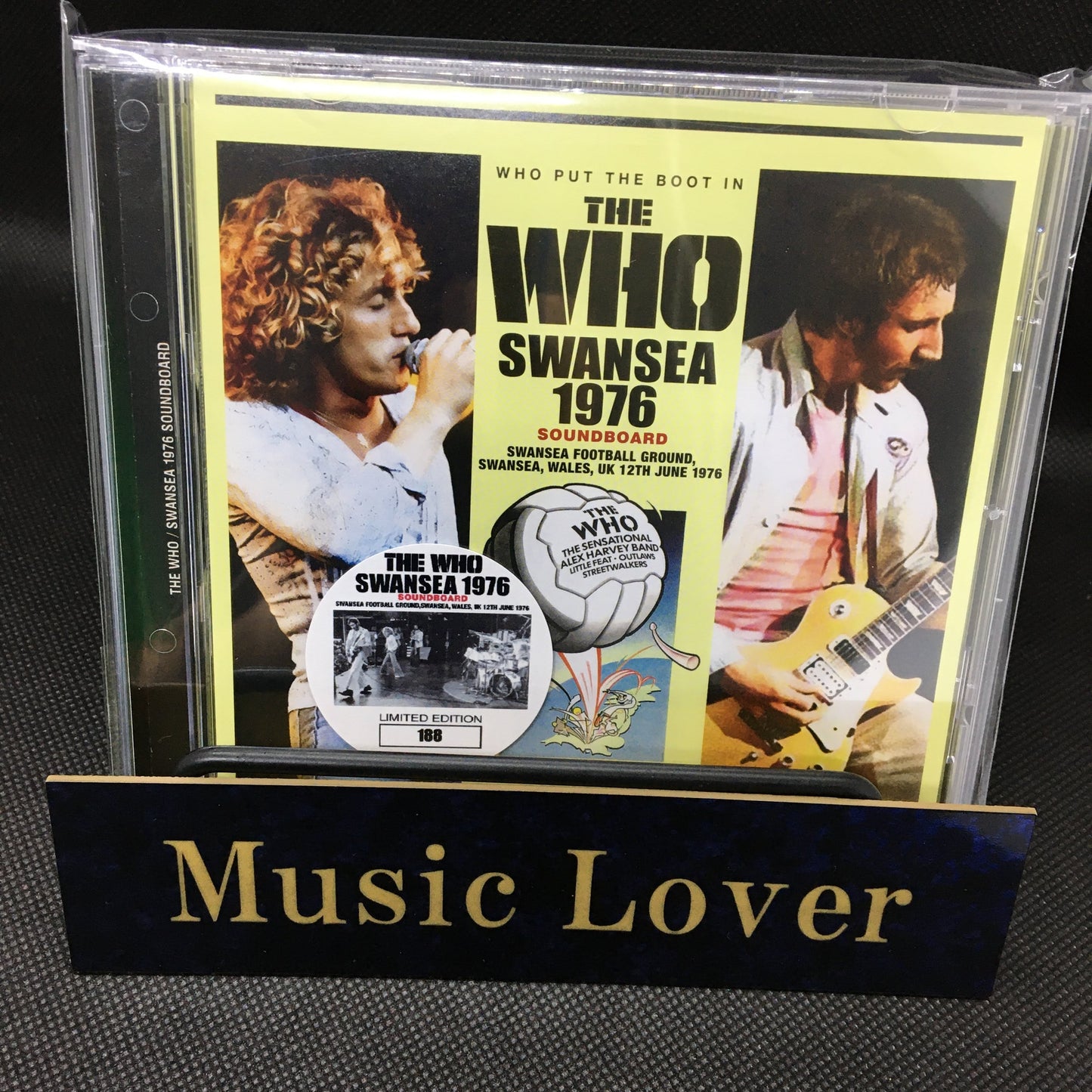 THE WHO / SWANSEA 1976 SOUNDBOARD (1CD)
