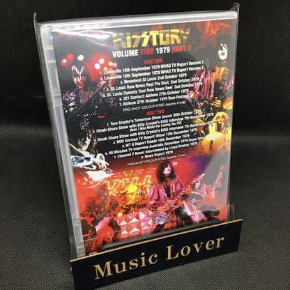 KISS / KISSTORY VOLUME FIVE 1979 PART 2 PRO SHOT (2DVDR)