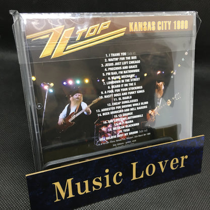 ZZ TOP / KANSAS CITY 1980 STEREO SOUNDBOARD (1CDR)