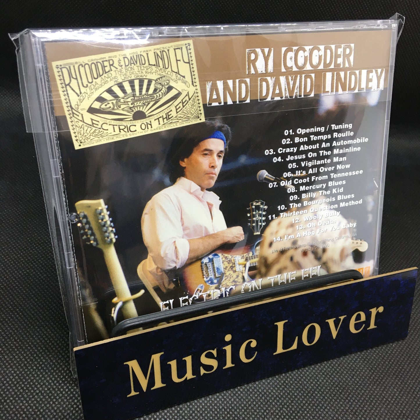 RY COODER and DAVID LINDLEY / ELECTRIC ON THE EEL SOUNDBOARD (1CDR)