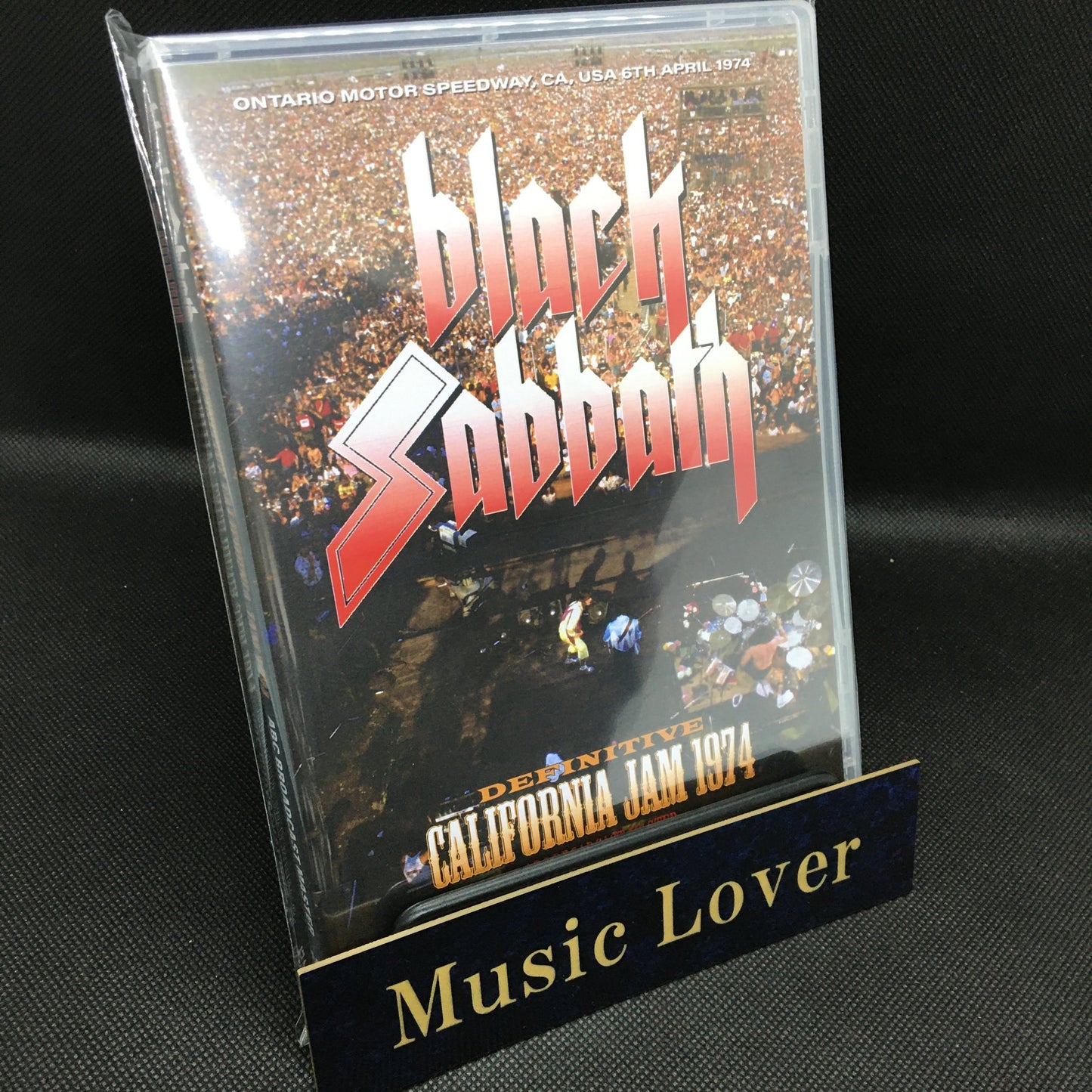 BLACK SABBATH / DEFINITIVE CALIFORNIA JAM 1974 ABC BROADCAST MASTER PRO SHOT (1DVDR)