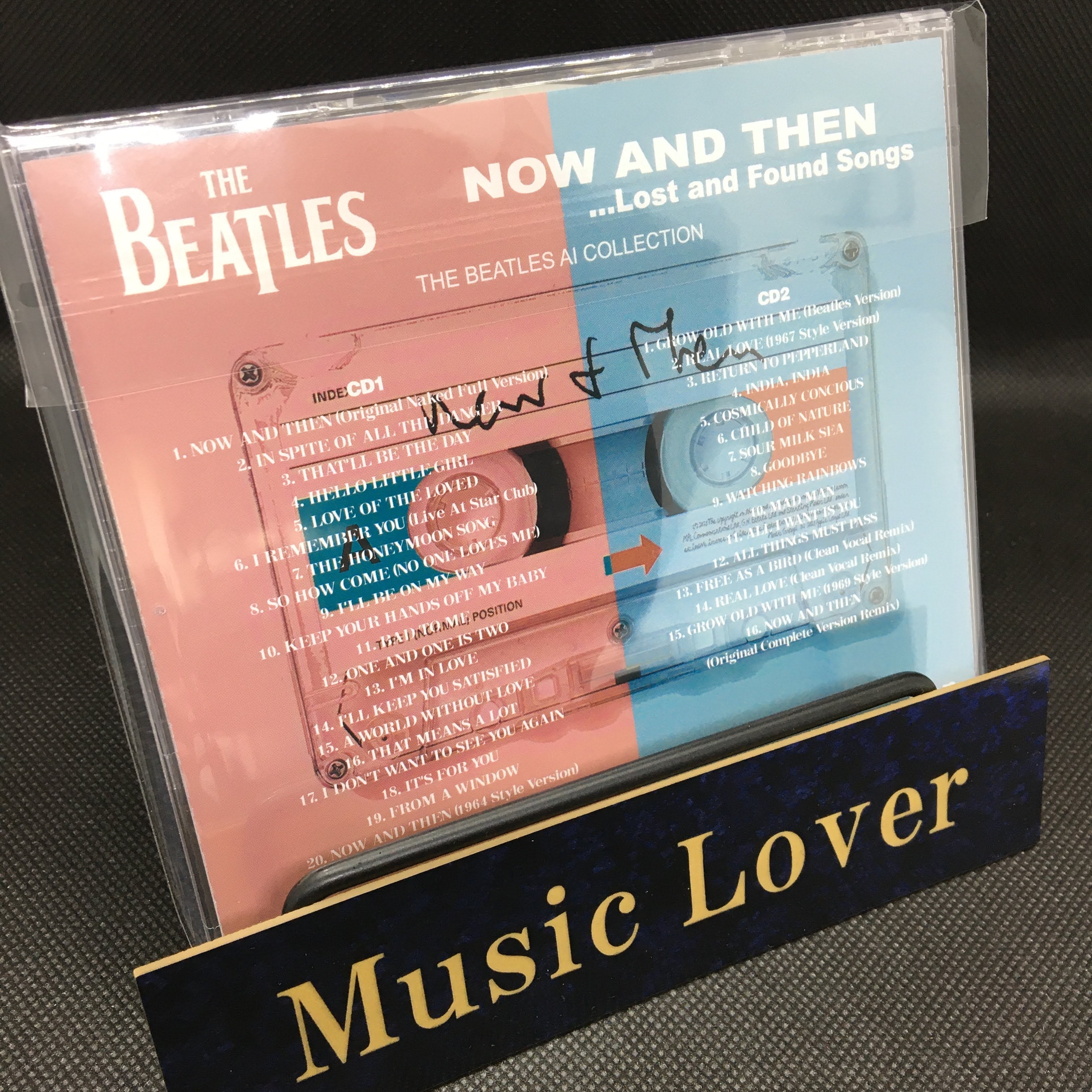 THE BEATLES / NOW AND THENLOST AND FOUND SONGS THE BEATLES AI