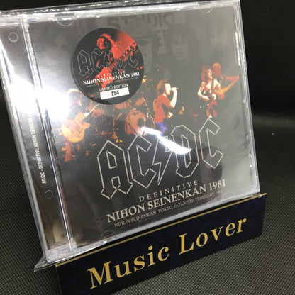 AC/DC / DEFINITIVE NIHON SEINENKAN 1981 (1CD+1DVDR)