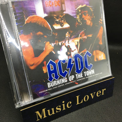AC/DC / BURNING UP THE TOWN STEREO SOUNDBOARD (2CDR)