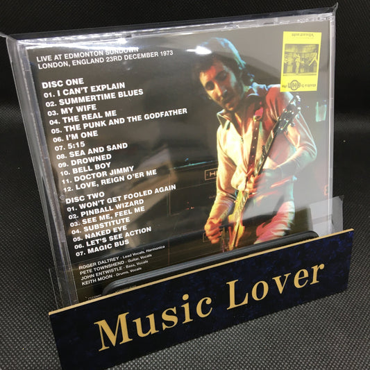 THE WHO / EDMONTON 1973 FINAL NIGHT MASTER CASSETTES (2CD)