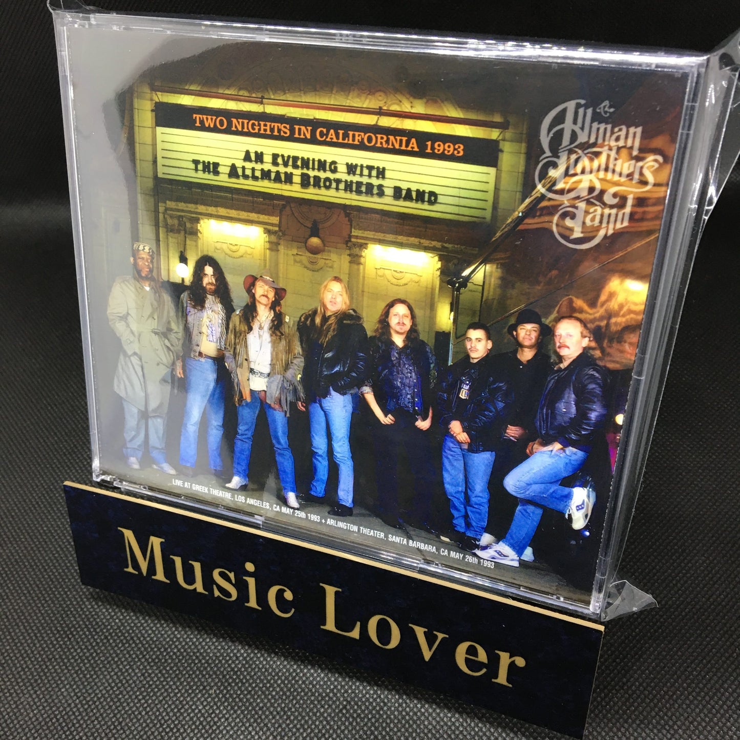 THE ALLMAN BROTHERS BAND / TWO NIGHTS IN CALIFORNIA 1993 (5CDR)