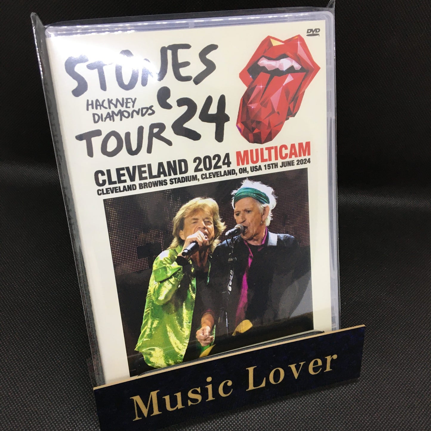 THE ROLLING STONES / CLEVELAND 2024 MULTICAM (1DVDR)