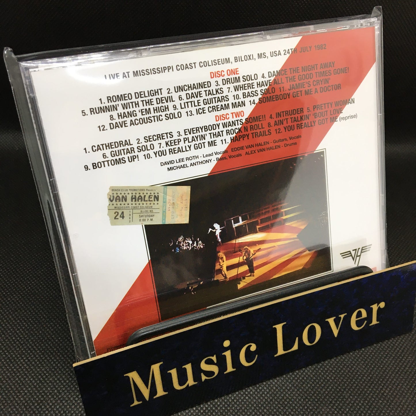 VAN HALEN / BILOXI 1982 SOUNDBOARD (2CD)