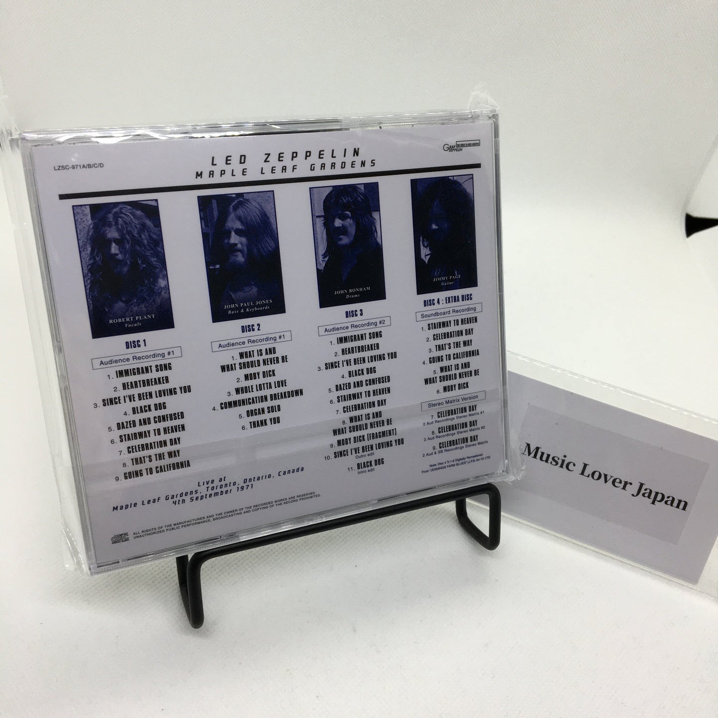 LED ZEPPELIN / MAPLE LEAF GARDENS (4CD)